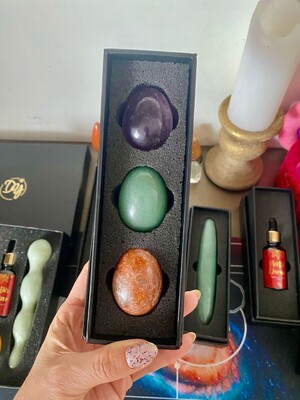 KIT TRIO - Yoni Egg - Sua Joia Intima 